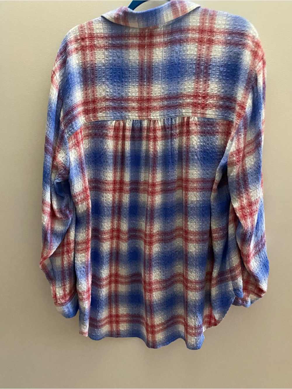 Pilcro Hadley relaxed plaid buttondown shirt - Picture 8 of 10